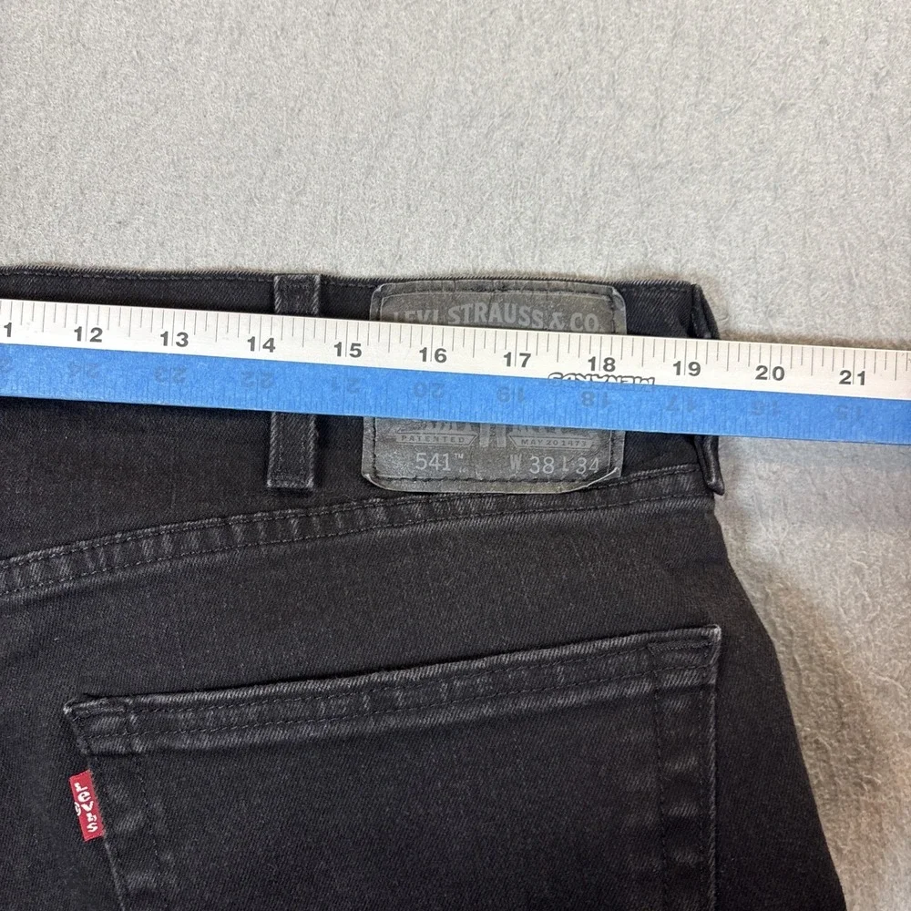 Levi's 541 Athletic Taper Men's Jeans Size 38x34 Black